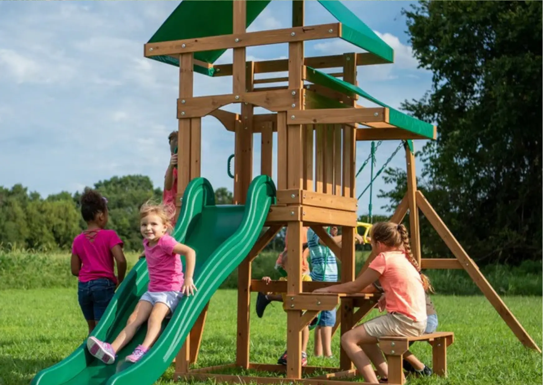 Brookhaven Fun_niños_resbaladero